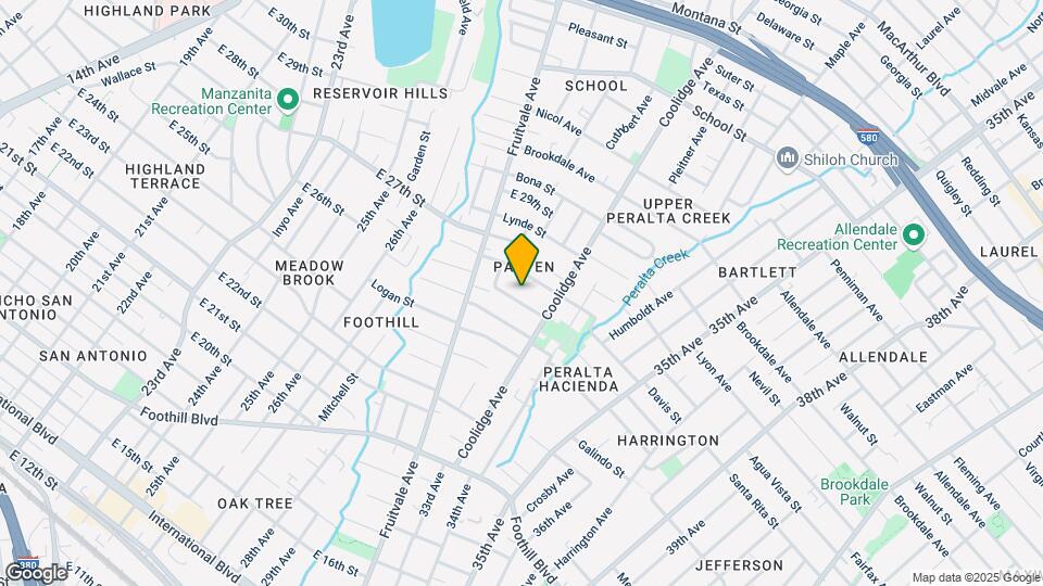 3252 Prentiss St Mapa y Detalles de la Ubicación