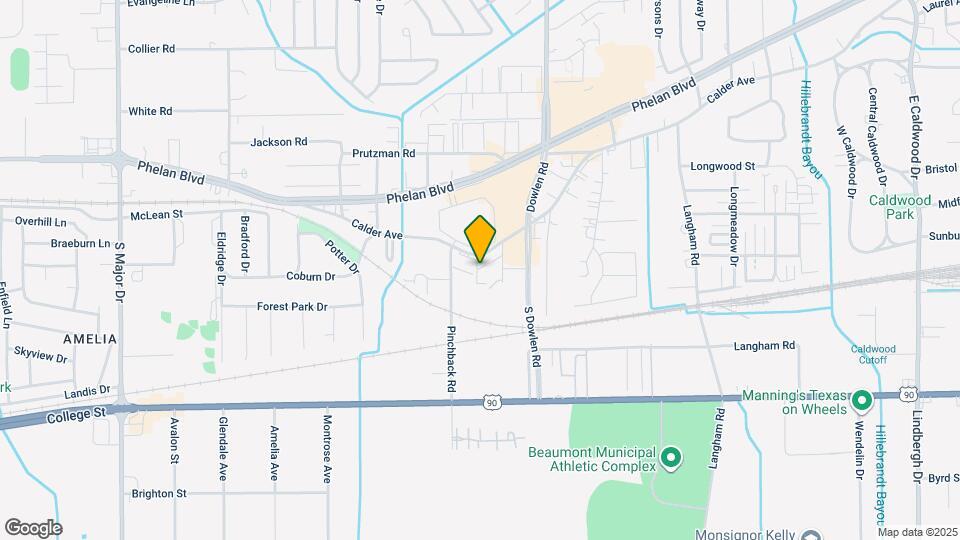 6945 Calder Ave Map and Location Details