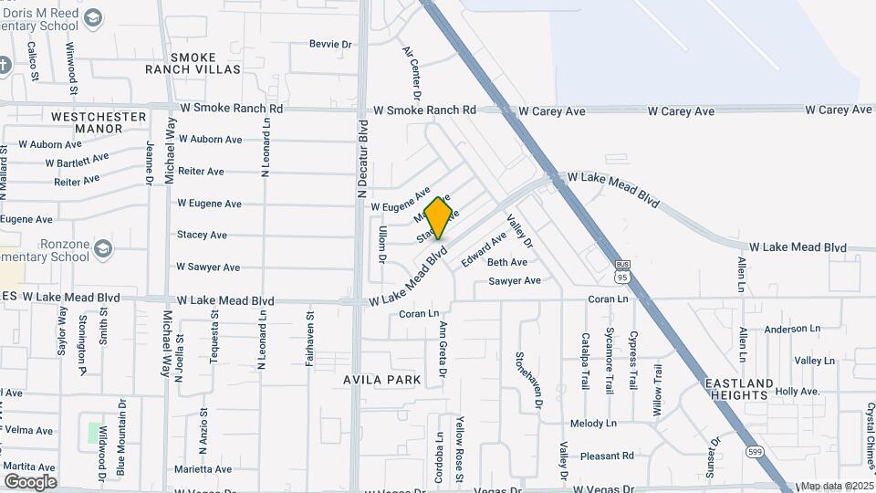 4500 W Lake Mead Blvd Map and Location Details