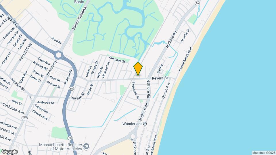 472 Revere St, Unit #7 Map and Location Details