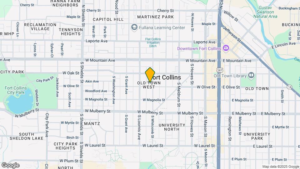 231 S Whitcomb St Mapa y Detalles de la Ubicación