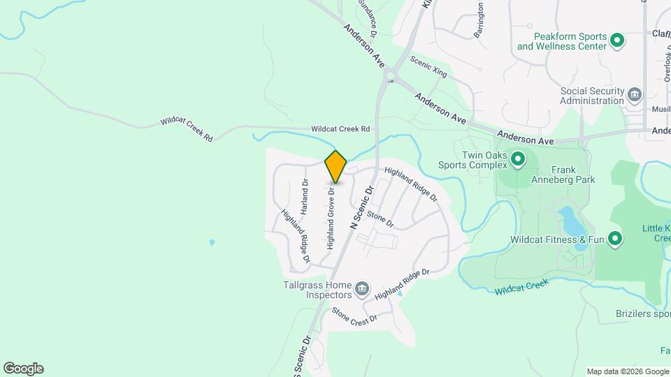 520 Highland Grove Dr Map and Location Details