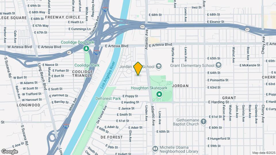 6351 Linden Ave Mapa y Detalles de la Ubicación