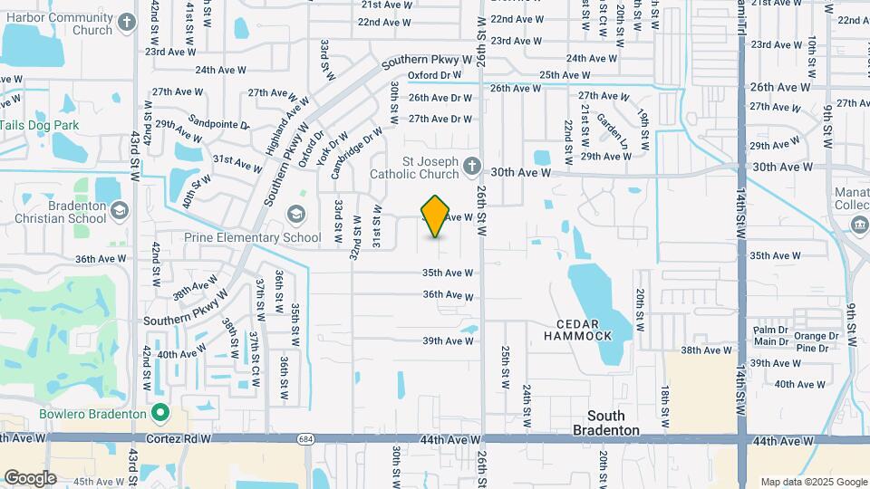 3404 28th St W Mapa y Detalles de la Ubicación