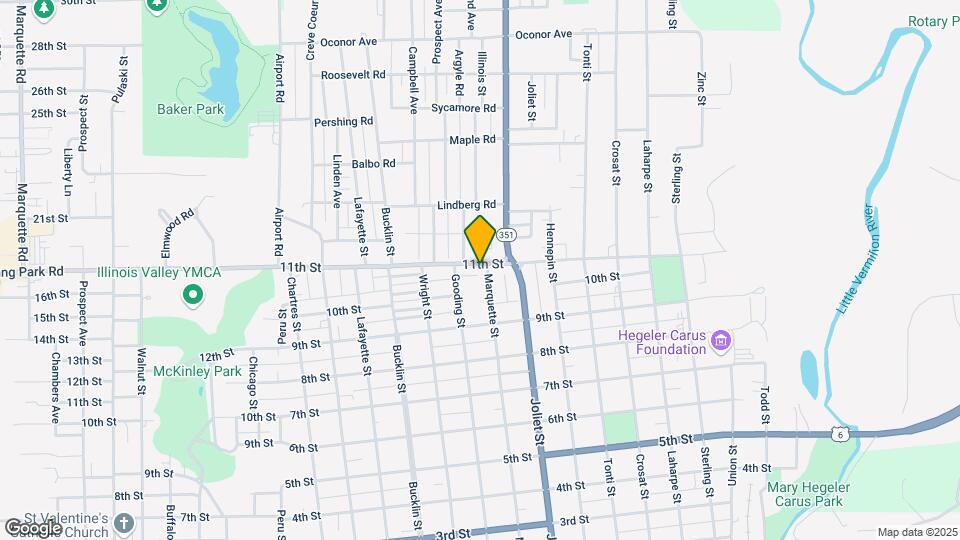 1045 Marquette St Map and Location Details