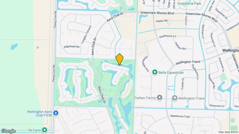 1628 S Club Dr Map and Location Details