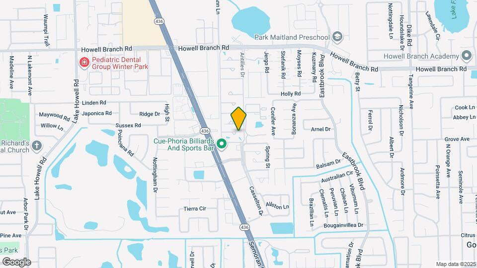 2328 Inagua Way Map and Location Details