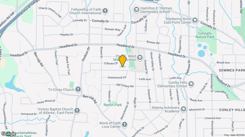 2449 Woodhill Ln Map and Location Details