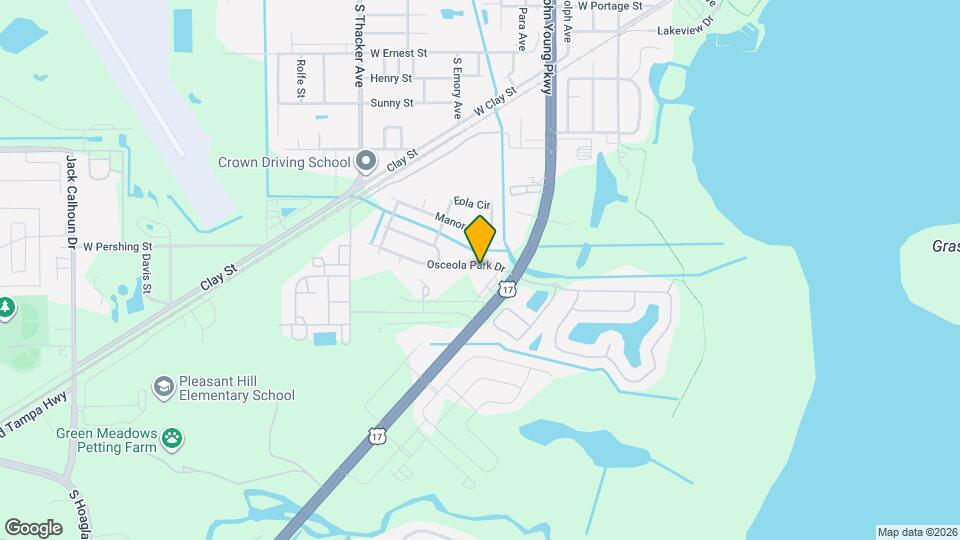 1416 Osceola Park Dr Map and Location Details