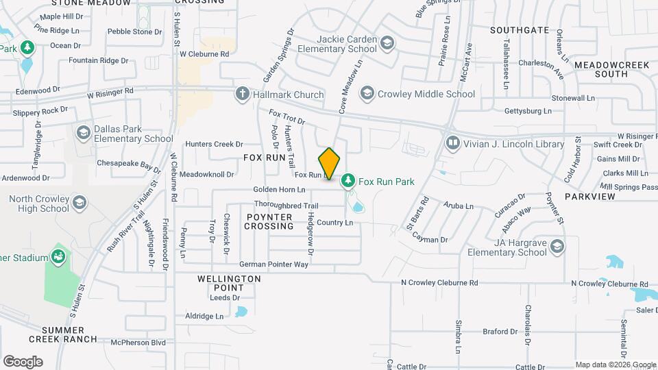3900 Golden Horn Ln Map and Location Details