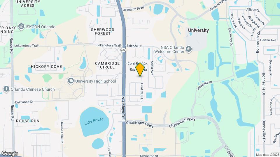 2812 Hunt Club Ln Map and Location Details