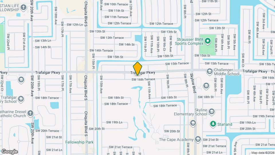 1123 SW 16th Terrace Map and Location Details