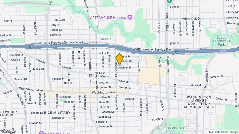 4410 Koehler St Map and Location Details