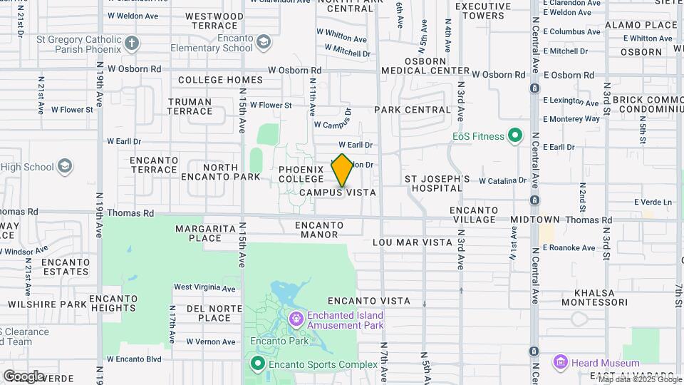 902 W Verde Ln Map and Location Details