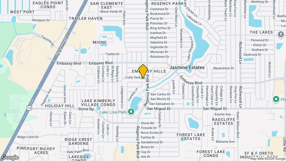 9231 Glen Moor Ln Map and Location Details
