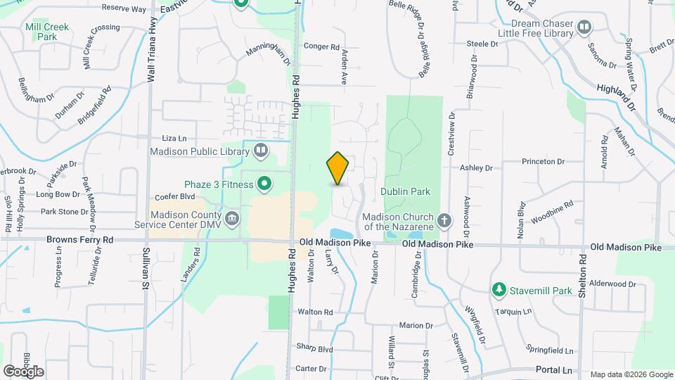 171 Waters Edge Ln Map and Location Details