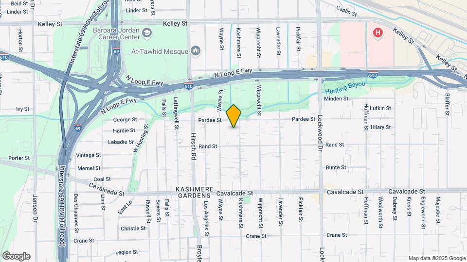 4905 Kashmere St Map and Location Details