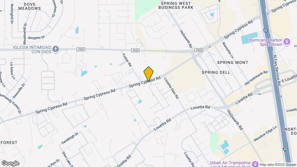 2122 Louetta Spring Dr Map and Location Details