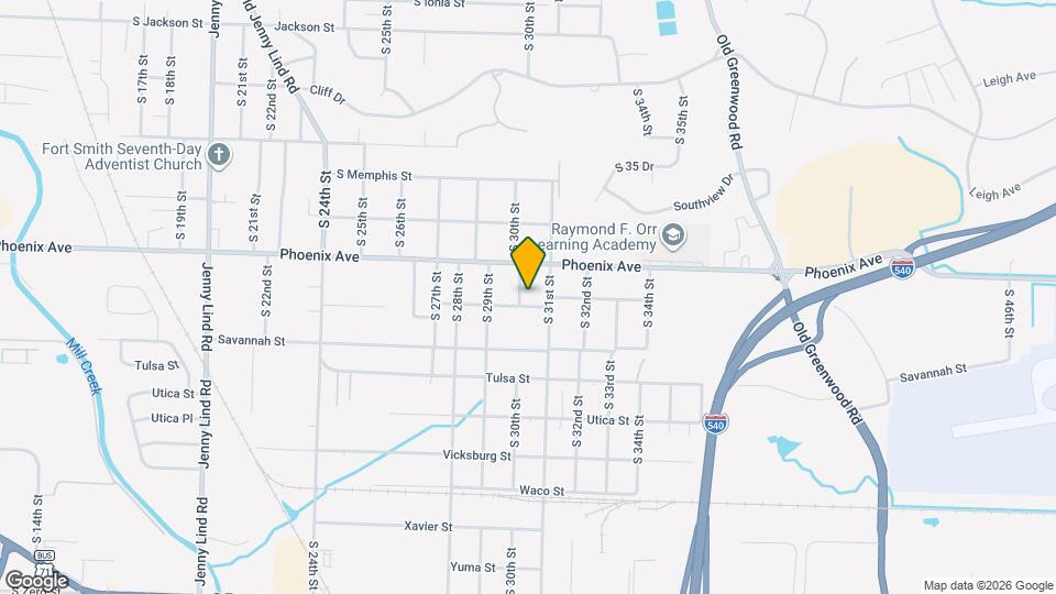 4723-4729 S 30th St Map and Location Details