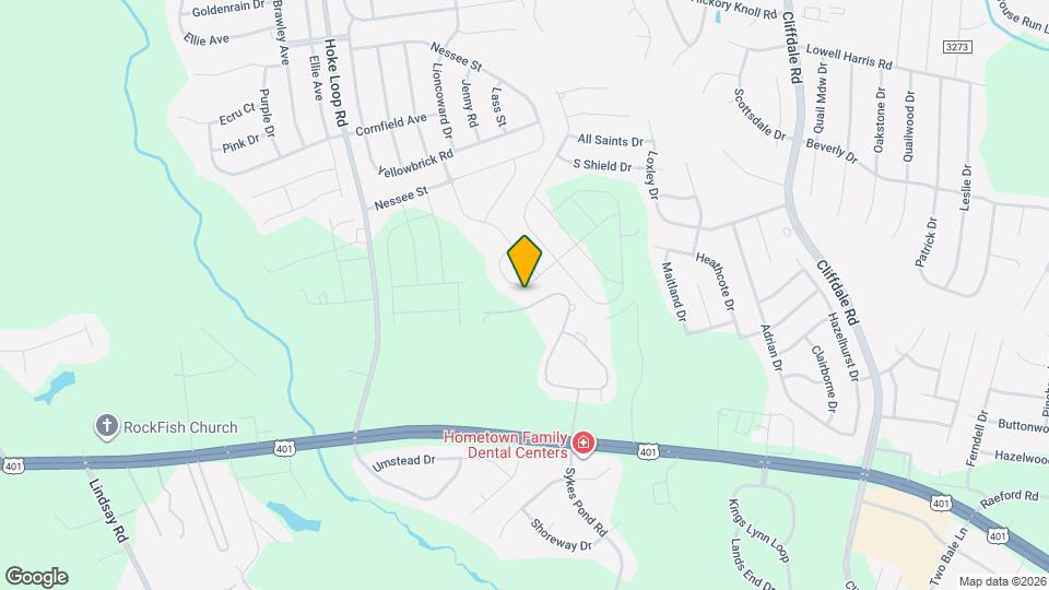 5709 Pondhaven Dr Map and Location Details