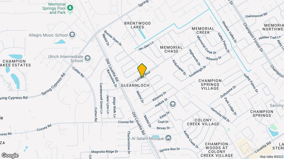 9611 Landry Blvd Map and Location Details