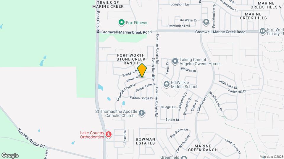 6209 Obsidian Creek Dr Map and Location Details