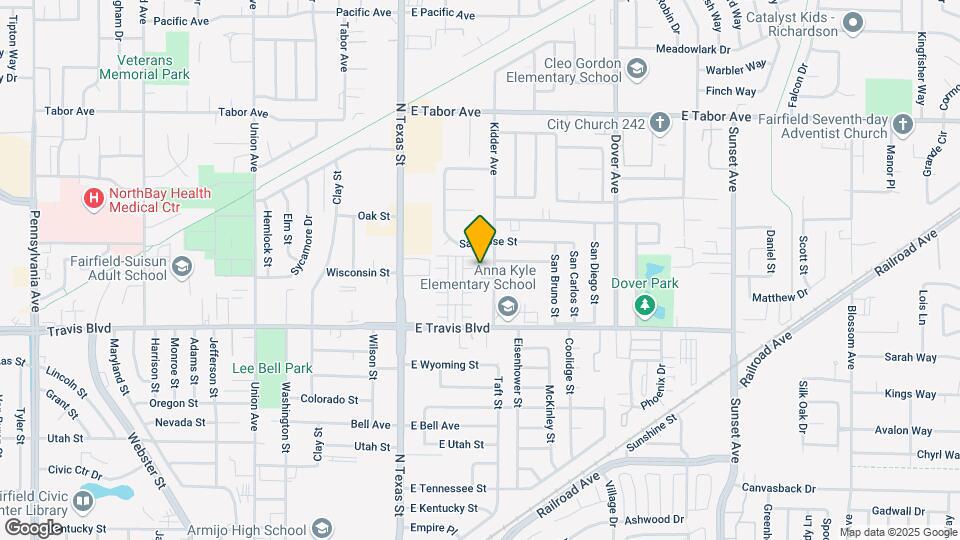 1653 Kidder Ave Map and Location Details