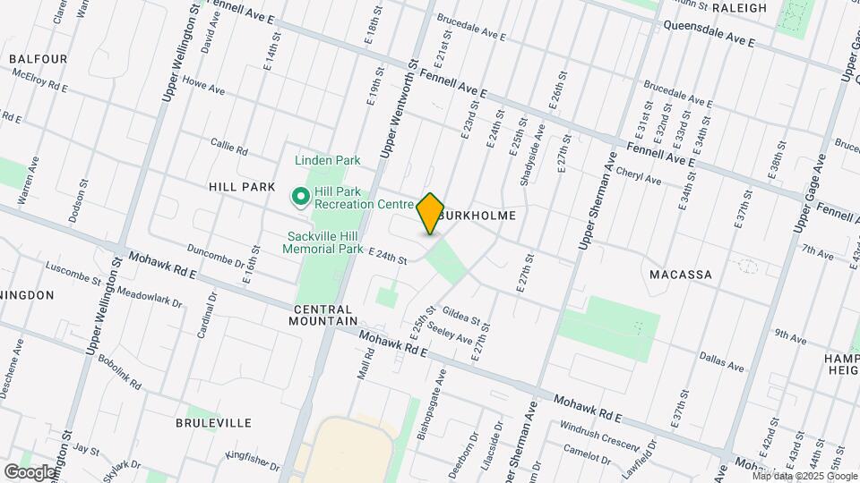 370 E 24th St Map and Location Details