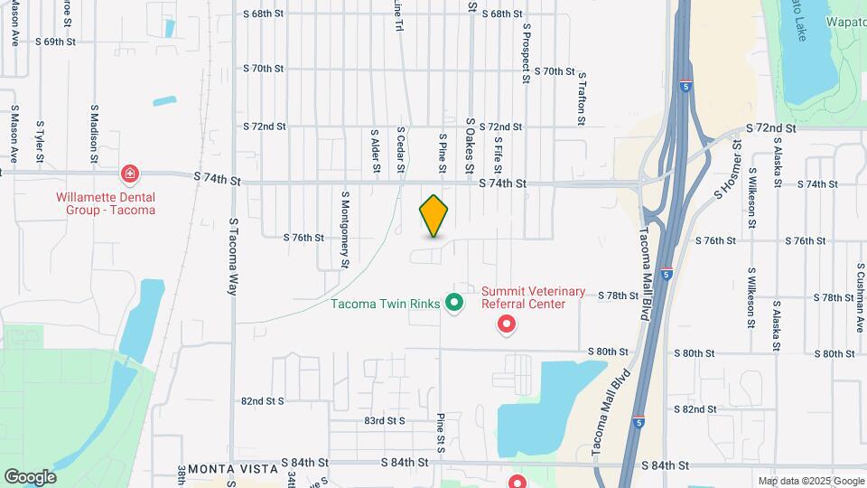 2909 S 76th St Map and Location Details