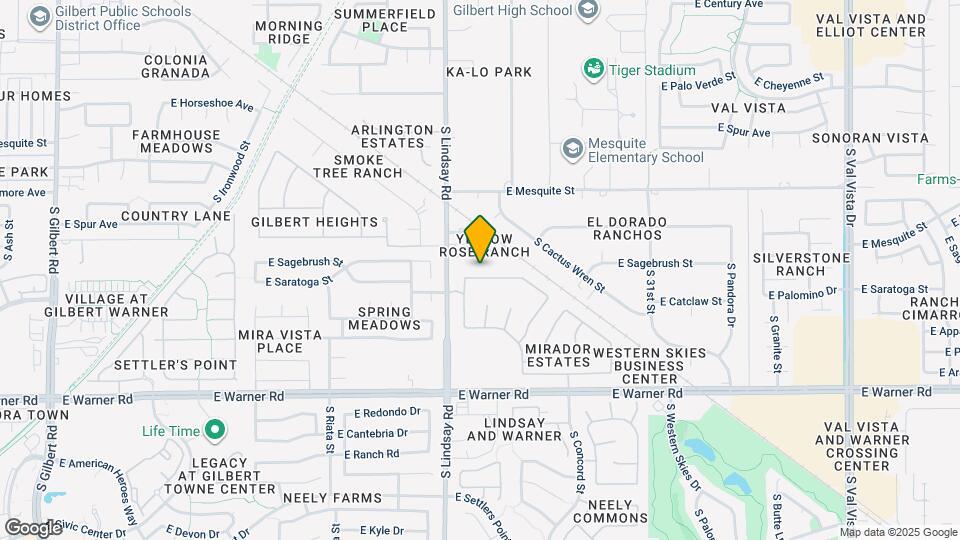 866 E Saratoga St Mapa y Detalles de la Ubicación