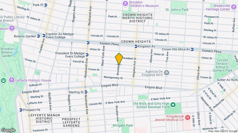 1324 Carroll St Mapa y Detalles de la Ubicación