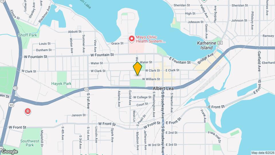 334 W William St Map and Location Details