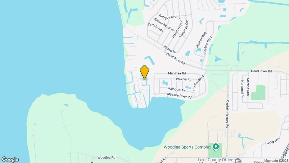 11426 Palmetto Dr Map and Location Details