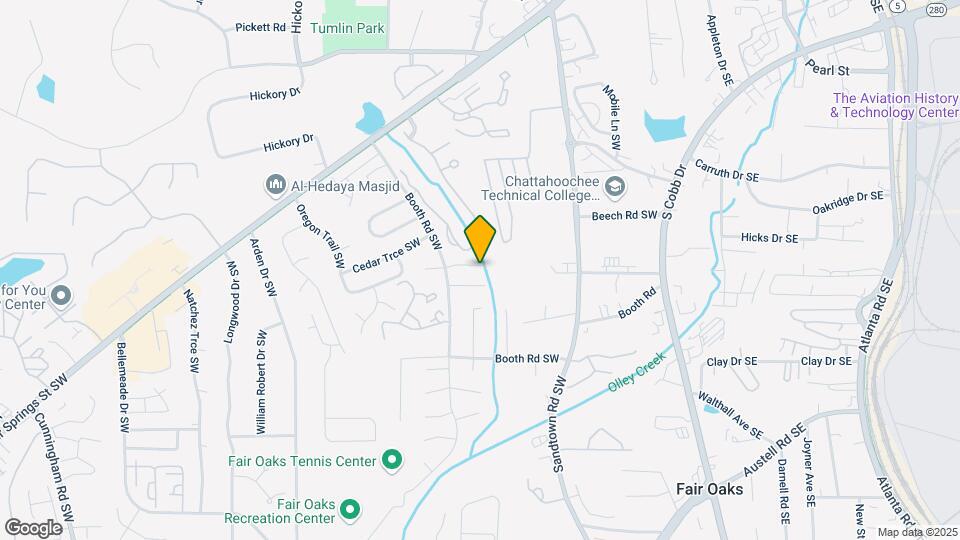 293 E Burns Ct SW Map and Location Details