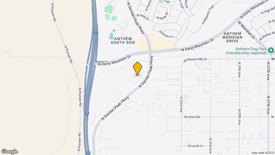 39148 N Acadia Way Map and Location Details