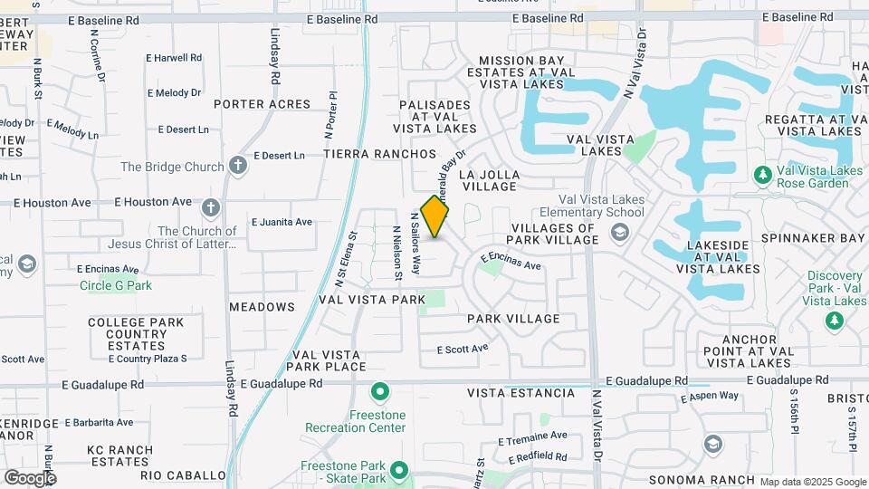 1231 E San Angelo Ave Map and Location Details