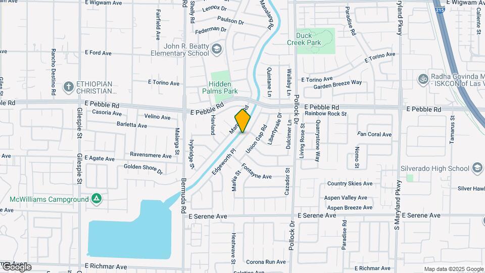 9023 Edgeworth Pl Map and Location Details