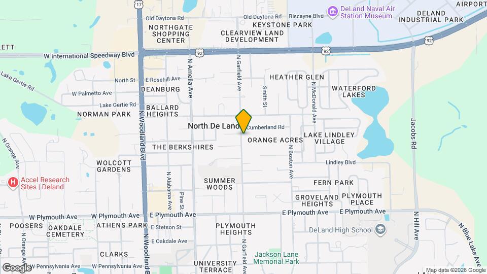 1197 N Garfield Ave Mapa y Detalles de la Ubicación