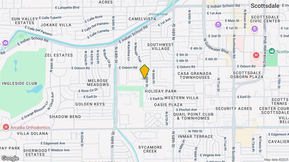 66th Street Village Map and Location Details