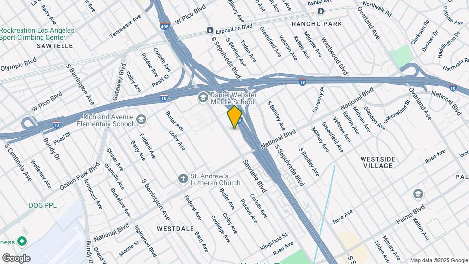 2820 Sawtelle Blvd Map and Location Details