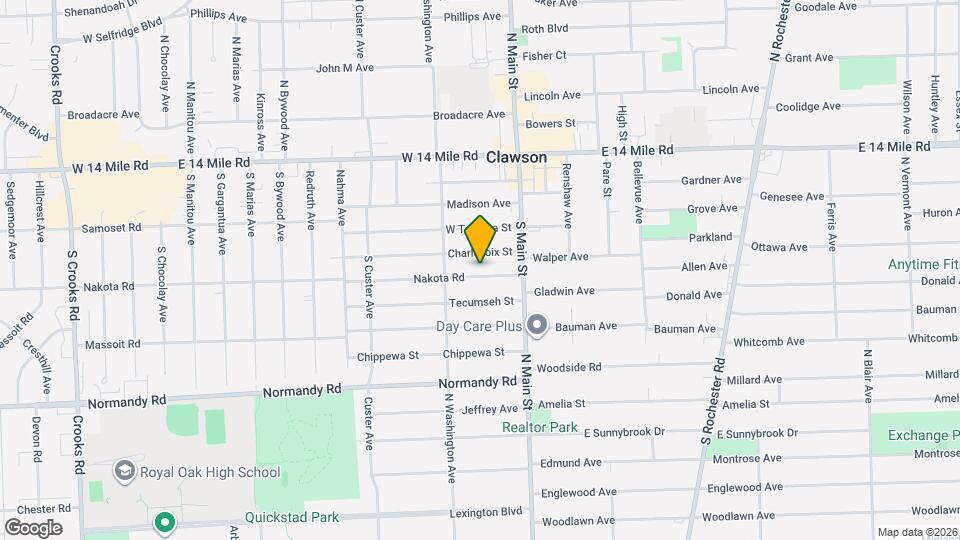 102 Nakota St Mapa y Detalles de la Ubicación