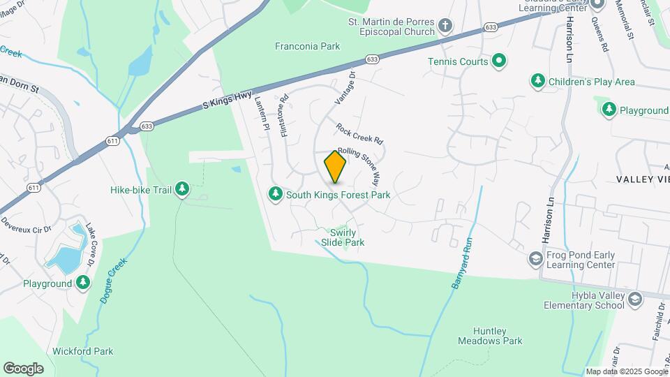 7011 Vantage Dr Map and Location Details