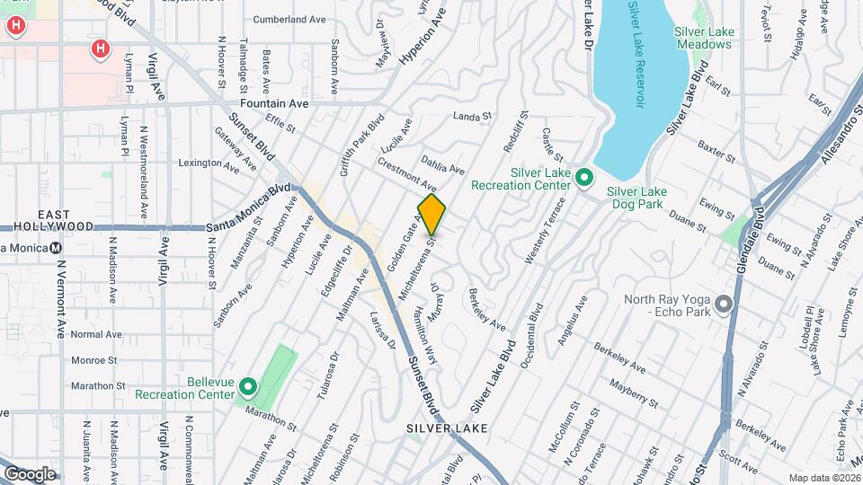 1618 Micheltorena St Mapa y Detalles de la Ubicación