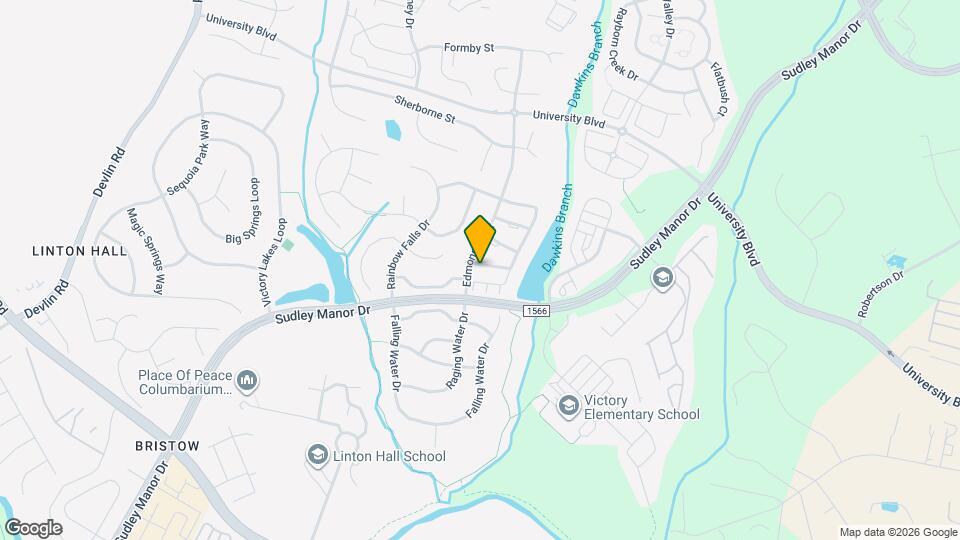 12313 Tanalian Falls Ln Map and Location Details