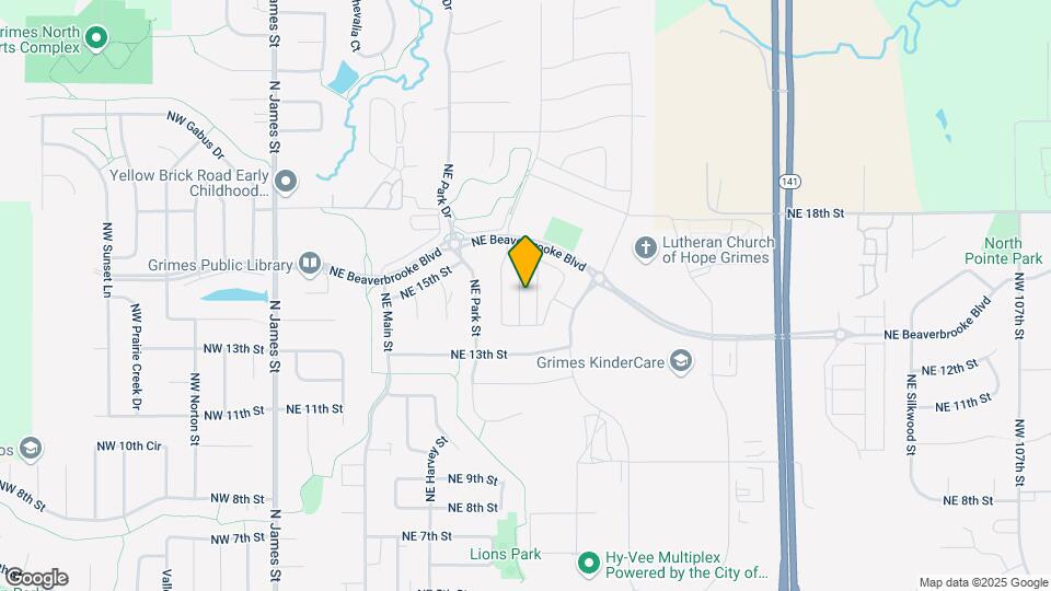 1413 NE Polk Dr Map and Location Details
