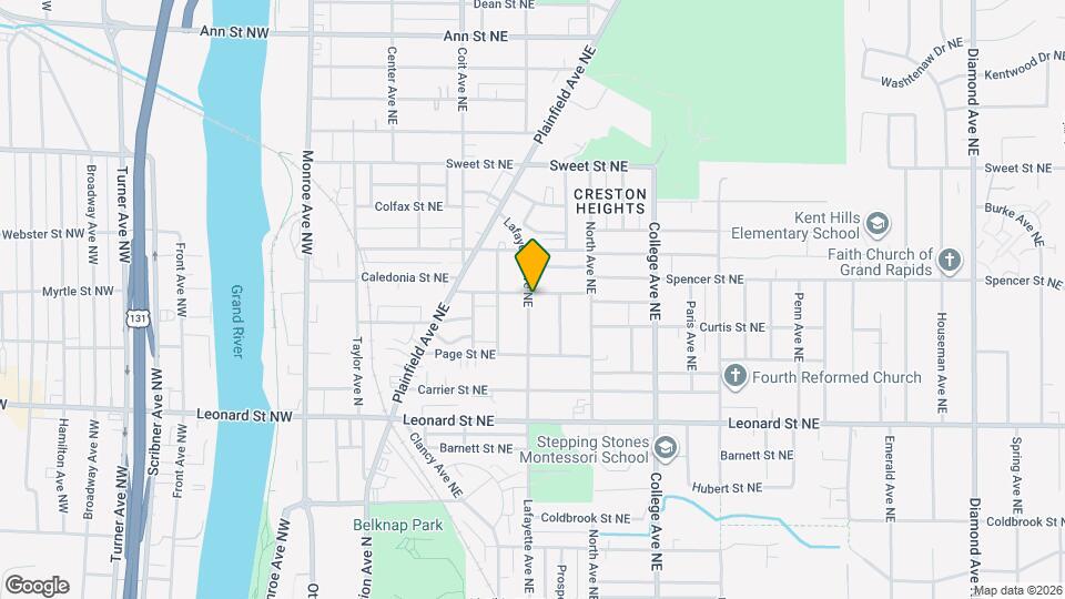 300 Spencer St NE Map and Location Details