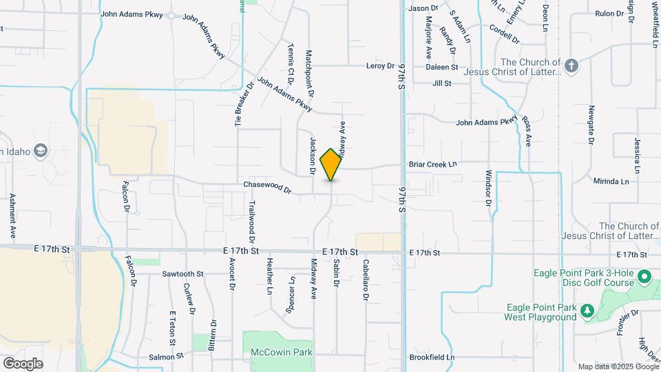 1374 Midway Ave Map and Location Details