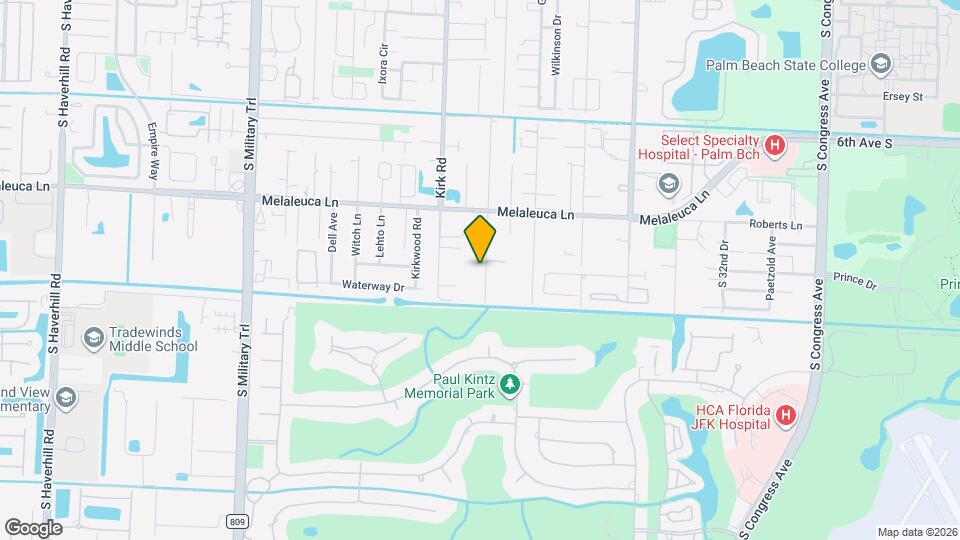 1205 Mathis St Map and Location Details