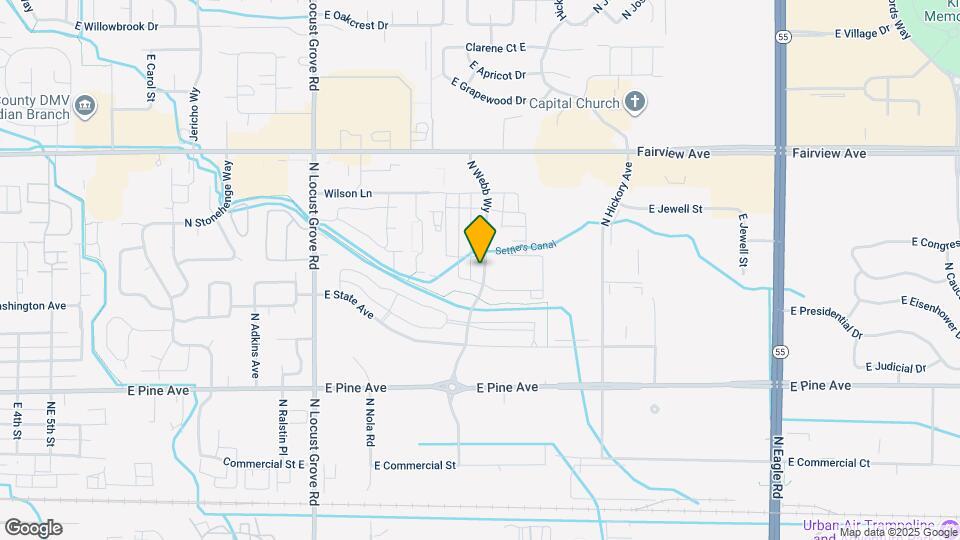 1199 N Webb Wy Map and Location Details