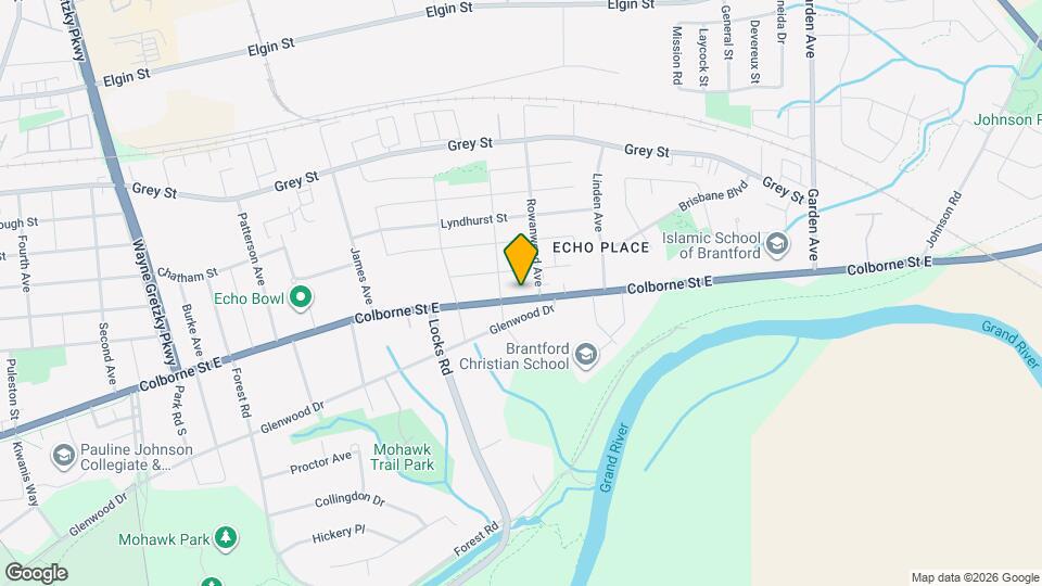 848 Colborne St E Map and Location Details